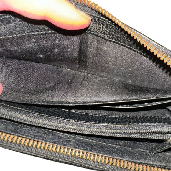 Gucci GG Continental Black Wallet, Host Pick for Luxury Posh Party!! - Picture 11 of 14